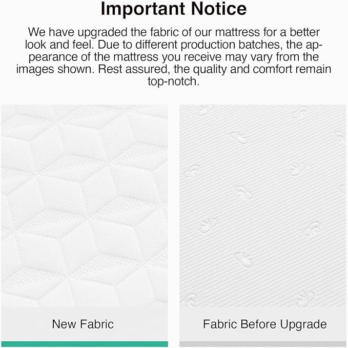 Novilla Twin Mattress, 6 Inch Twin Memory Foam Mattress for Pressure Relief & Comfort Sleep, with Spine Support for Kids, CertiPUR-US Certified Mattress in a Box, Medium Firm