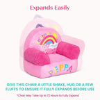 Delta Children Cozee Buddy Chair, Peppa Pig