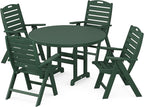 POLYWOOD® Nautical Dining Set, Green