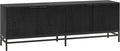 Henn&Hart Montello TV Stand, 70" Wide, Black