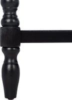 SAFAVIEH Home Collection Athena Black 2-Drawer Console Table