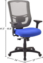 Tempur-Pedic Synchro-Tilt Task Chair, Blue