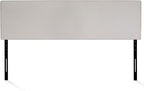 FURINNO Roanne Plain Headboard, King, Fog