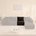 Cozy Single Seat, Comfortable Seating, No Assembly Required, Black
