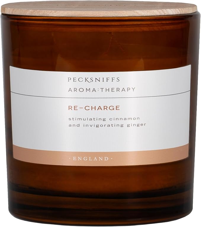 Pecksniff's Amber Re-Charge Candle | 3 Wicks, 550g/19.40oz