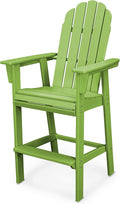 POLYWOOD® Vineyard Bar Chair, Lime