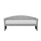 Hillsdale Furniture Hillsdale Westchester Daybed, Twin, Smoke Gray Fabric
