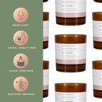 Pecksniff's Amber Re-Covery Aroma Therapy Candle | 1 Wick, 184g/6.49oz