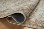 Loloi Amber Lewis Georgie Collection GER-09 Multi/Spice 2'-6" x 12'-0", .19" Pile Height, Runner Rug