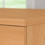 Bush Furniture 2 Drawer Lateral File Cabinet, Letter and Legal-Size Document Storage for Home or Professional Office, Somerset Collection, Maple Cross