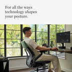Steelcase Gesture Office Chair - Ergonomic Work Chair with Wheels for Carpet - Comfortable - Intuitive-to-Adjust for Desk - 360-Degree Arms - Tangerine Orange Fabric