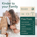 Kind Laundry Detergent Sheets Stain-Fighting Enzymes - Plant Powered Eco-Friendly Laundry Soap Sheets - Home or Travel Laundry Detergent - Ocean Breeze, 60 Loads (Mom's Choice Award Winner)