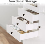 IRONCK Bookcase with Doors, Bookcases and Bookshelves with Drawers, 5 Tier Book Shelf with Acrylic Doors, Display Shelf for Living Room, Home Office, Study, White