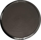 Kate and Laurel Sanzo Modern Pedestal Side Table; 15 x 15 x 24; Gray Gunmetal; Decorative End Table with Hammered Tabletop for Use as a Bedroom Nightstand or Living Room Accent Table