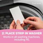 Tru Earth Hypoallergenic Baby Laundry Detergent Sheets/Strips for Sensitive Skin, 64 Count, Up to 128 Loads: Fragrance Free Baby Detergent Laundry Newborn, Children