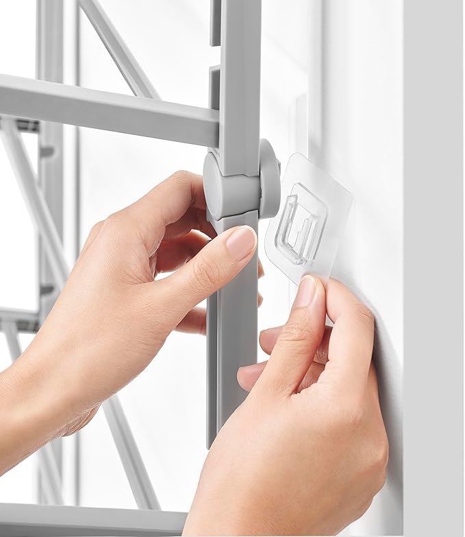 Whitmor 24 Pair Door Shoe Organizer, Sturdy Closet Storage Rack Hangs on Closets for Shoes