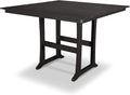 POLYWOOD® Tables Bar Table, Black