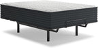 Signature Design by Ashley Hybrid 1300 13 Inch Plush Gel Memory Foam Mattress with Edge Support for Pressure Relief, California King, Fiberglass Free, Mattress in A Box