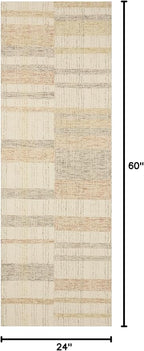 Loloi Chris Loves Julia Chris Collection CHR-04 Natural/Multi 2'-0'' x 5'-0'', .50" Pile Height, Accent Rug