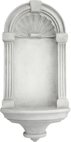 Design Toscano Classical European Style Wall Niche Display Shelf, Medium, 21 Inches Tall, Cast Stone Resin, Antique Stone