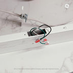 GE LED HD+ Undercabinet Light Fixture, Linkable Integrated Slim Profile Fixture for Kitchens, High Definition Light in 5 Color Temperatures, Plug-in, 24in (1 Pack)