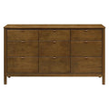 Babyletto Bondi 9-Drawer Baby Dresser for Nursery - GREENGUARD Gold Certified - Wooden Chest of Drawers for Kids, Boys & Girls - Assembled Sustainable Wood Kids Dresser for Bedroom - Natural Walnut