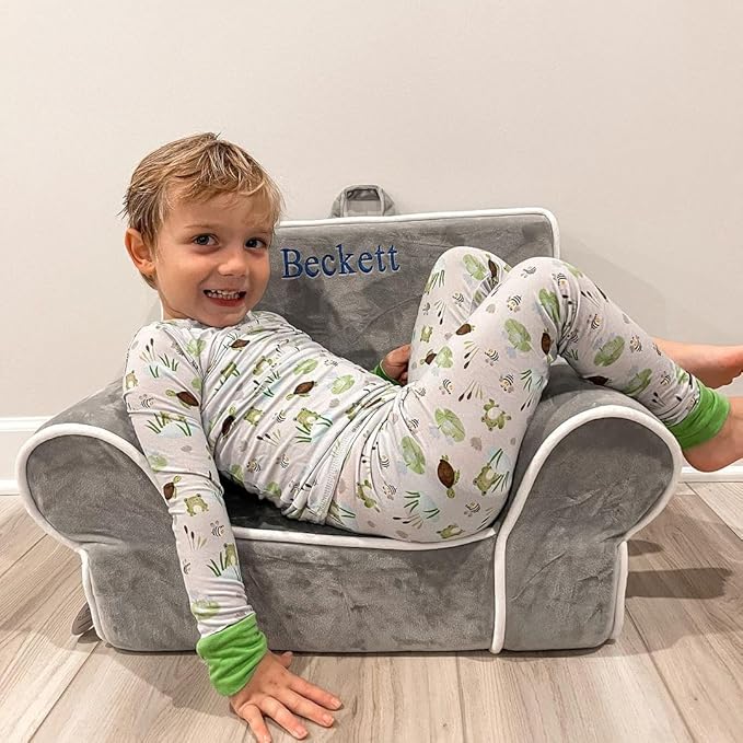 DIBSIES Personalized Creative Wonders Toddler Chair - Ages 1.5 to 4 Years Old (Unicorn)