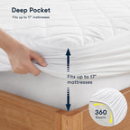 Serta Multi-Zone Heated Mattress Pad – Single Controller for Personalized Body & Foot Warmth, 10 Heat Settings, Auto Shut-Off, Soft Microfiber, Machine Washable, 15" Deep Pocket – Full Size