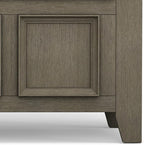 SIMPLIHOME Amherst Entryway Storage Bench - 48 inch Wide Solid Wood Hallway Seat in Farmhouse Grey, Transitional Bench for Entryway or Living Room with Lift-Up Lid and Spacious Storage