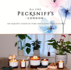 Pecksniff's Re-Charge Invigorating 3-Wick Candle - Cinnamon & Ginger Aroma, Premium Quality Wax, 283g, Long-Lasting Scent for Focus and Energy