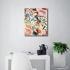 Wieco Art Canvas Prints Wall Art Woman Beside the Water 1905 by Henri Mattise Abstract Colorful Art Matisse Posters Canvas Prints for Wall and Home Office Decorations