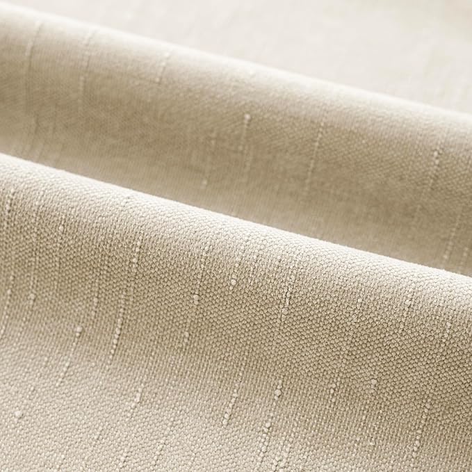Foindtower Pack of 2 Soft Textured Chenille Throw Decorative Pillow Covers Lumbar Accent Solid Cushion Cover Cozy Neutral Farmhouse Pillow Case for Couch Sofa Bedroom Living Room 12x24 Inch, Beige