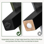 Yaheetech Corduroy Barrel Chairs Set of 2, Upholstered Club Chairs, Round Armchairs Waiting Room Chairs with Soft Cushion for Living Room Bedroom Reading Room, Dark Green