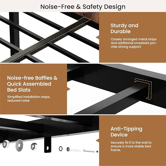Twin Over Twin Bunk Bed, Convertible Twin Bunk Bed w/Desk & Storage & 2 Seat, Heavy Duty Metal Twin Loft Bed Frame with Safety Guardrails & EVA Padded Ladder for Teens(Cushion not Included)