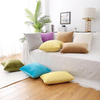 MoonRest® Synthetic Down Alternative 22x22 Square Pillow Insert Form, for Decorative Throw Pillow, Sofa, Cushions, Body and Bed - Pack of 2- Size 22“X 22”