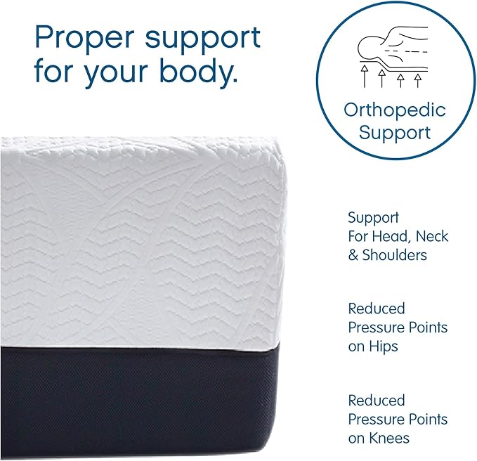 Cool Gel Chill 14 Inch Medium Firm Memory Foam Mattress Full Size, with 2 Bonus Cool Gel Memory Foam Bed Pillows, 14" with Pressure Relief, CertiPUR-US Certified, Cooling Full Mattress in a Box