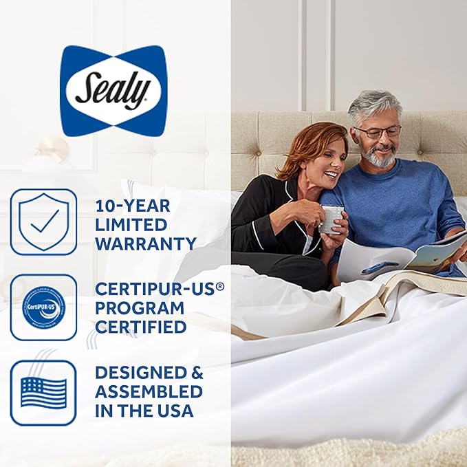 Sealy Warner 14" Soft Pillowtop Innerspring Mattress - Twin Long