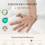 CH CHARME HOUSE Twin XL Mattress, 12 Inch Twin XL Size Hybrid Mattress in a Box, Medium Feel Foam and Individual Pocket Springs, Extra Edge Support, Pressure Relief, CertiPUR-US