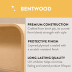 Bentwood Stackable Stools, Kids Furniture, Contemporary, 6-Piece