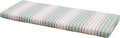 Tommy Bahama Bench Cushion, 44" X 16" X 2.5", Bandeau Pastel
