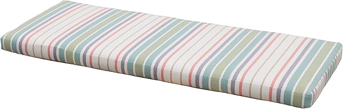 Tommy Bahama Bench Cushion, 48" X 19" X 2.5", Bandeau Pastel