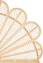 KOUBOO Rattan Petal Headboard, California King, Natural