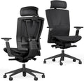 Autonomous ErgoChair Pro Ergonomic Office Chair Mesh Black Adjustable Lumbar Support, Rolling Swivel - Home office Desk Chairs with Wheels and Arms - Ergonomic Desk Chair Comfy for Gaming & Long Hours