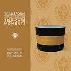 Pecksniffs Black Tobacco & White Wood Scented Candle | 3 Wicks, 283g/9.9oz