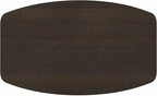 Furinno Simple Design Coffee Table, Dark Brown