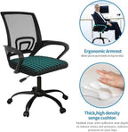 Bonzy Home Ergonomic Office Chairs Set of 2, Rolling Conference Room Chairs with Wheel, Mesh Computer Desk Chair with 360° Swivel, Height Adjustable, 2 Pack