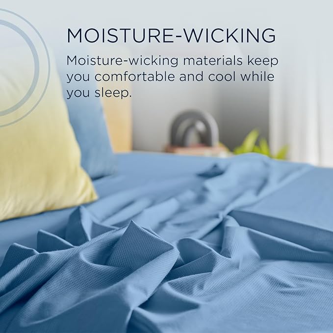 TEMPUR ProAir Sheet Set Blue Azure - Cal King