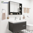 5 Pieces Bathroom Hardware Set Polished Chrome Towel Bar Set Includes 23.6” Towel Bar, Towel Ring Holder, Toilet Paper Holder and Two Towel Hooks, Bathroom Accessories Set SUS304 Wall Mounted