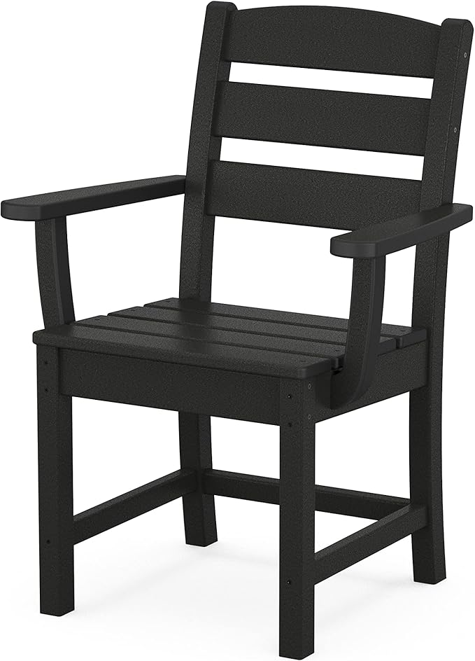 POLYWOOD® Lakeside Dining Chair, Black