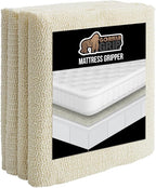 GORILLA GRIP Original Mattress Slide Stopper and Gripper, King, Keep Bed and Topper Pad from Sliding for Sofa, Beds, Chair Cushion, Mattresses, Easy Trim, Slip Resistant, Grips Helps Stop Slipping
